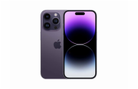Mobilní telefon Apple iPhone 14 Pro 128GB Deep Purple Smartphone - 6,1 palců, 6 GB, Apple A16 Bionic 3.50 GHz, 128 GB, iOS, 2556 x 1179 px, Dotykové LCD, Bluetooth, WIFI, Webkamera