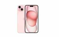 Mobilní telefon Apple iPhone 15 Plus 128GB Pink Smartphone - 6,7 palců, 6 GB, Apple A16 Bionic 3.46 GHz, 128 GB, iOS, 2796 x 1290 px, Apple GPU, Dotykové LCD, Bluetooth, WIFI, Webkamera, Vady: mírné 