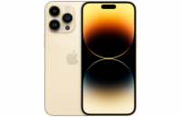 Mobilní telefon Apple iPhone 14 Pro 256GB Gold Smartphone - 6,1 palců, 6 GB, Apple A16 Bionic 3.50 GHz, 256 GB, iOS, 2556 x 1179 px, Dotykové LCD, Bluetooth, WIFI, Webkamera, Vady: mírné estetické va