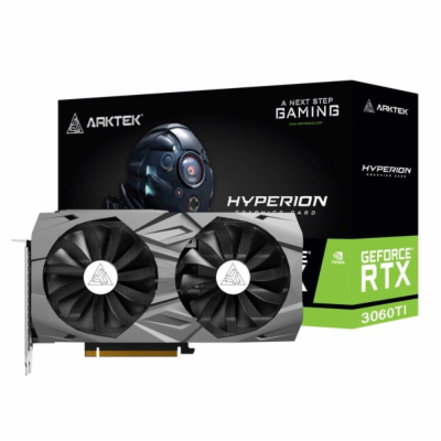 ARKTEK VGA NVIDIA GeForce RTX 3060 Ti Hyperion 8GB, RTX 3...