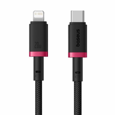 Baseus Rychlonabíjecí kabel Dura USB/Lightning 2m 20W čer...
