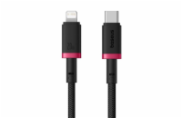 Baseus Rychlonabíjecí kabel Dura USB/Lightning 2m 20W červeno černý