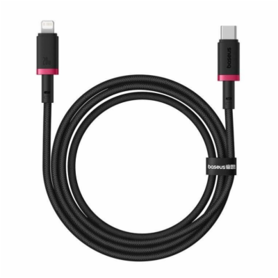 Baseus Rychlonabíjecí kabel Dura USB/Lightning 1m 20W čer...