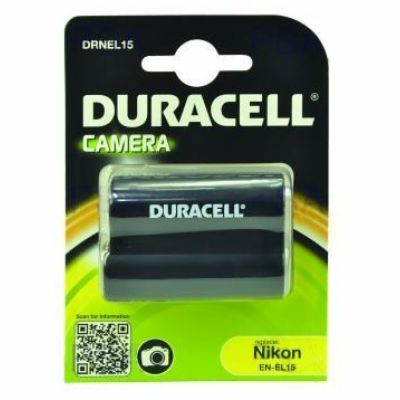 DURACELL Baterie - DRNEL15 pro Nikon EN-EL15, černá, 1400...
