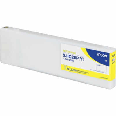 Epson S020621 - originální Ink cartridge for C7500 (Yellow)