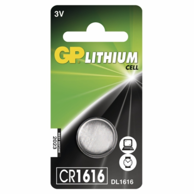 GP lithiová baterie 3V CR1616 1ks