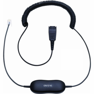 Jabra 88001-04 Smart Cord, QD-RJ9, coiled Jabra Smart Cor...