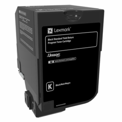 LEXMARK toner CS720, CS725, CX725 Black Standard Yield Re...