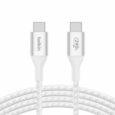 Belkin BOOST CHARGE™ USB-C na USB-C kabel 240W, 1m, bílý ...