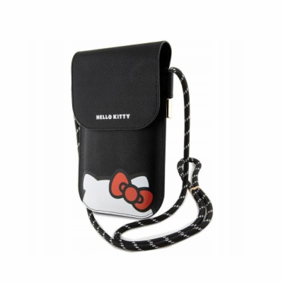 Hello Kitty Leather Hiding Kitty Phone Bag Black Ponořte ...