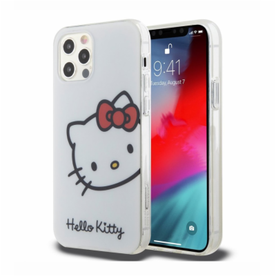 Hello Kitty IML Head Logo Zadní Kryt pro iPhone 12/12 Pro...