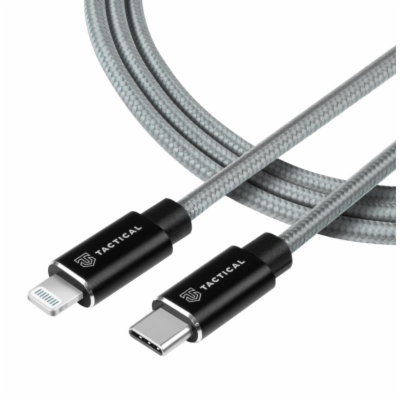Tactical Fast Rope Aramid Cable USB-C/Lightning MFi 2m Gr...