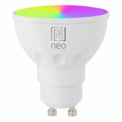 IMMAX NEO SMART LED žárovka GU10 4,8W RGB+CCT barevná a b...
