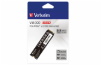Verbatim SSD 512GB Vi5000 Internal PCIe NVMe M.2, interní disk, černá