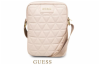 Guess pouzdro 10" růžová prošívaná taška na tablet Noste své zařízení v moderním originálním Guess designovaném příslušenství, z vysoce kvalitních materiálů