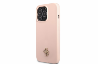 Guess 4G Silicone Metal Logo Zadní Kryt pro iPhone 13 Pro Pink Guess prémiový ochranný kryt telefonu s motivem Guess, který nejen že váš telefon perfektně ochrání, ale také svým povedeným designem a 