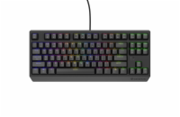 Genesis herní klávesnice THOR 230/TKL/RGB/Outemu Red/Drátová USB/US layout/Černá