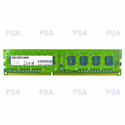 2-Power 2GB PC3-10600U 1333MHz DDR3 CL9 Non-ECC DIMM 2Rx8...
