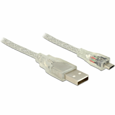 Delock Kabel USB 2.0 Typ-A samec > USB 2.0 Micro-B samec ...