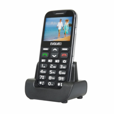 EVOLVEO EasyPhone XD, mobilní telefon pro seniory s nabíj...