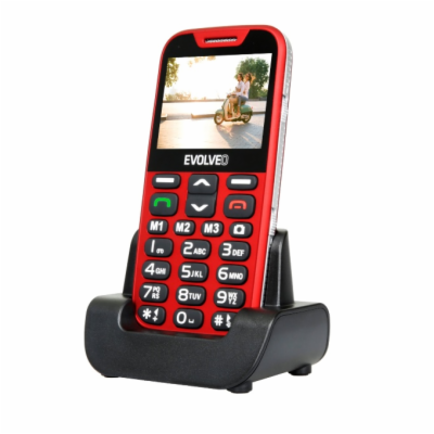 EVOLVEO EasyPhone XD, mobilní telefon pro seniory s nabíj...