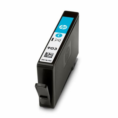 HP inkoustová kazeta 903 azurová T6L87AE, originál
