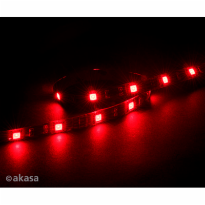 AKASA LED pásek Vegas M / AK-LD05-50RD / 15x LED / 10x ma...