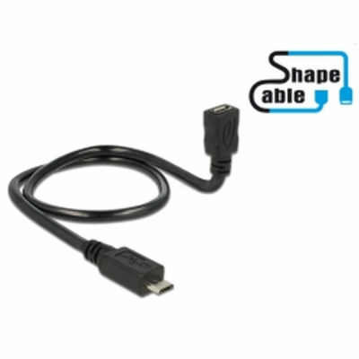 Delock Cable USB 2.0 Micro-B male > USB 2.0 Micro-B femal...