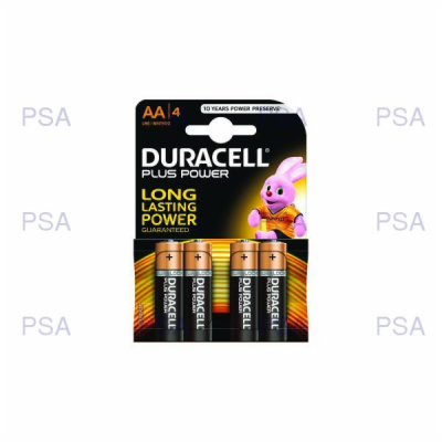  Duracell MN1500B4 Duracell Plus AA 4 Pack