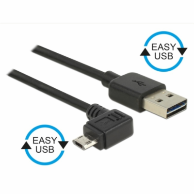 Delock kabel EASY-USB 2.0-A samec > EASY-Micro USB 2.0 sa...