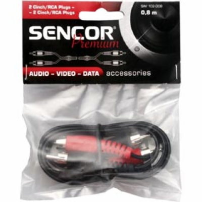 Sencor SAV 102-015 2x Cinch/RCA konektor - 2x Cinch/RCA k...