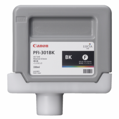 CANON PFI-301BK ink cartridge pigment black standard capa...
