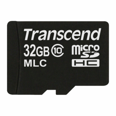 Transcend 32GB microSDHC (Class 10) MLC průmyslová paměťo...