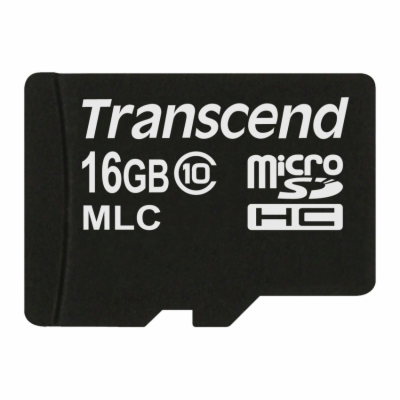 Transcend 16GB microSDHC (Class 10) MLC průmyslová paměťo...