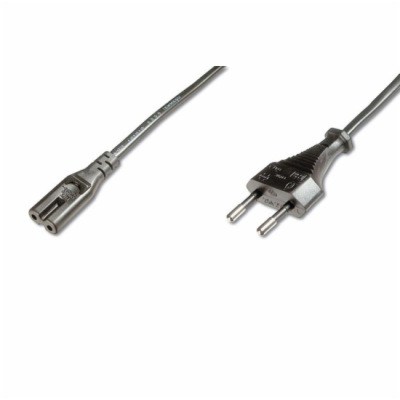 Digitus Napájecí kabel, Euro - C7 M / F, 1,8 m, H03VVH2-F...