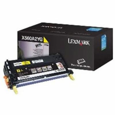 LEXMARK X560 toner cartridge yellow standard capacity 4.0...