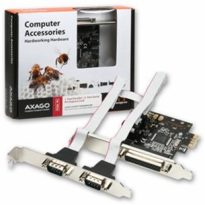 PCI-Express adapter AXAGON PCEA-PS - 3 konektory  