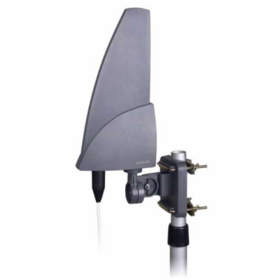 EVOLVEO Shark, aktivní venkovní anténa DAB+/DVB-T2, filtr...