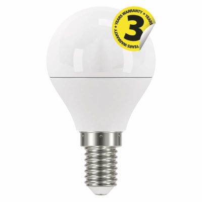 Emos LED žárovka MINI GLOBE, 6W/40W E14, WW teplá bílá, 4...