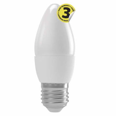 Emos LED žárovka CANDLE, 4W/30W E27, NW neutrální bílá, 3...