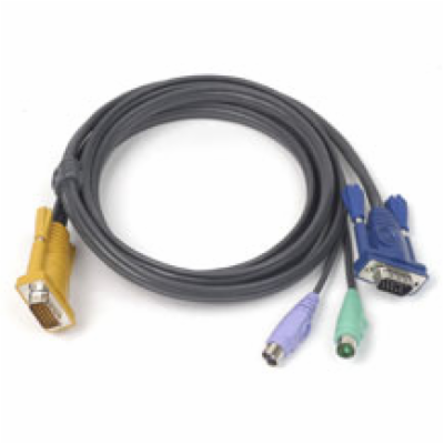 ATEN KVM sdružený kabel k CS-12xx, PS/2, 2m