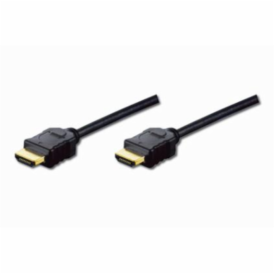 Digitus HDMI High Speed + Ethernet připojovací kabel, 2xs...