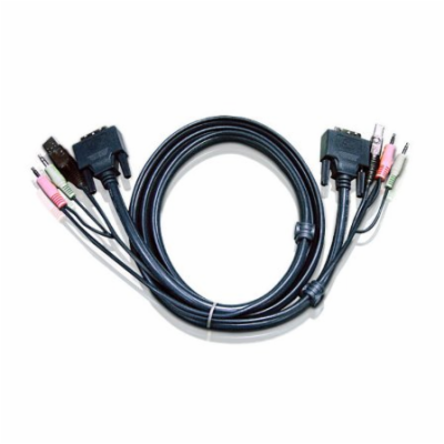 ATEN KVM DVI-I, audio sdružený kabel k CS-1642A/1762A/178...