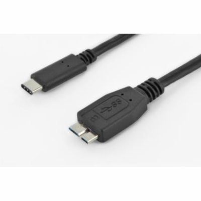 Digitus Připojovací kabel USB typu C, typ C na micro B M/...