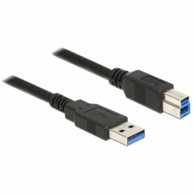 Delock Kabel USB 3.0 Typ-A samec > USB 3.0 Typ-B samec 1,...