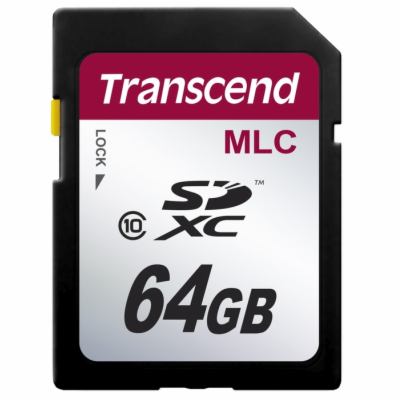 Transcend 64GB SDXC (Class 10) MLC průmyslová paměťová ka...