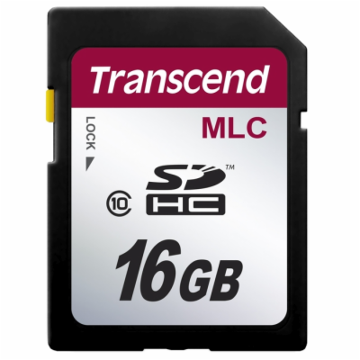 Transcend 16GB SDHC (Class 10) MLC průmyslová paměťová ka...