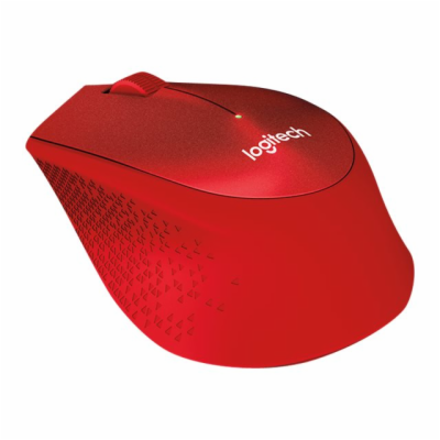 Logitech Wireless Mouse M330 SILENT PLUS - EMEA - RED