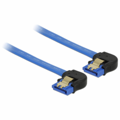 Delock Cable SATA 6 Gb/s receptacle downwards angled > SA...