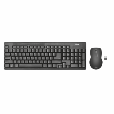 Trust Ziva Wireless Keyboard with mouse 22122 set klavesn...